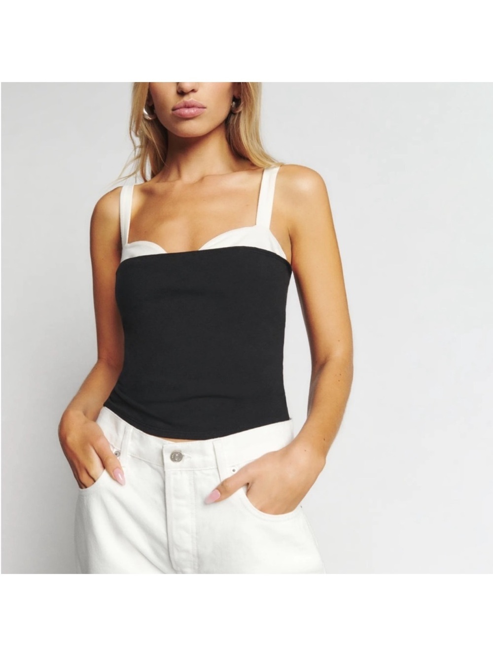 Reformation Harlan Knit Top